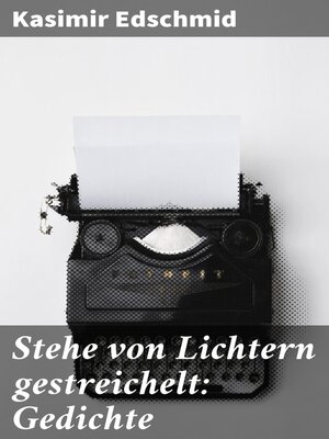 cover image of Stehe von Lichtern gestreichelt
